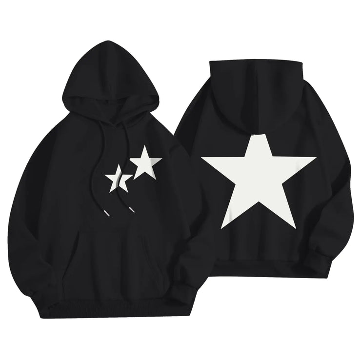 Palm Puff Hoodie Cute Tops for Women