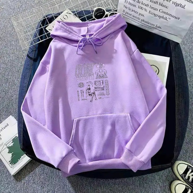 Thickened Loose Velvet Hoodies for Women