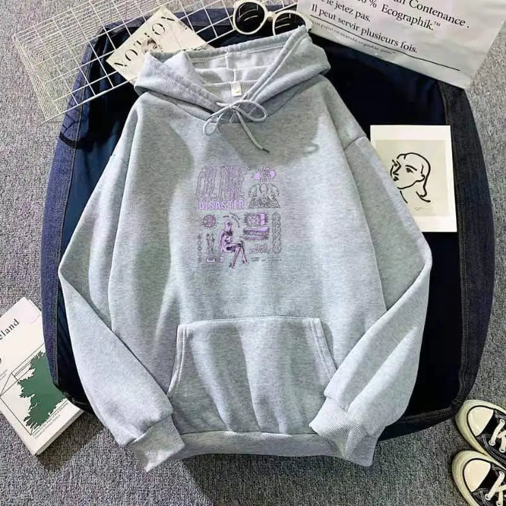 Thickened Loose Velvet Hoodies for Women
