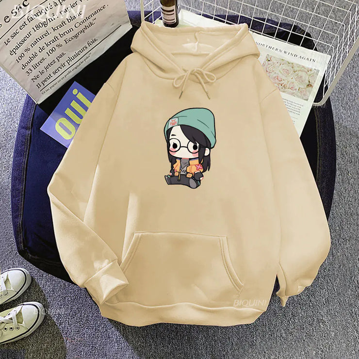 Oversized VALORANT Graphic Hoodies for Teens